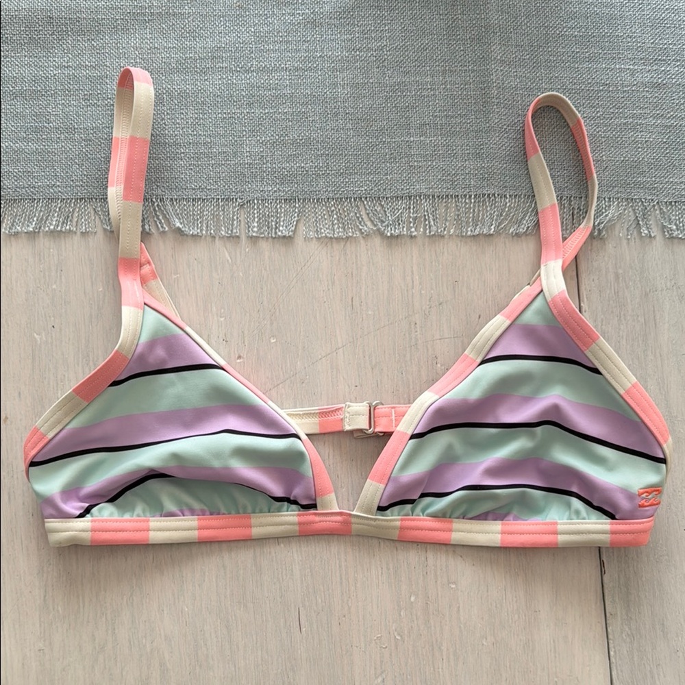 Billabong Pastel Striped Bikini set